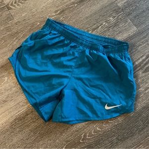 Blue Nike Dri Fit Running Shorts - XS